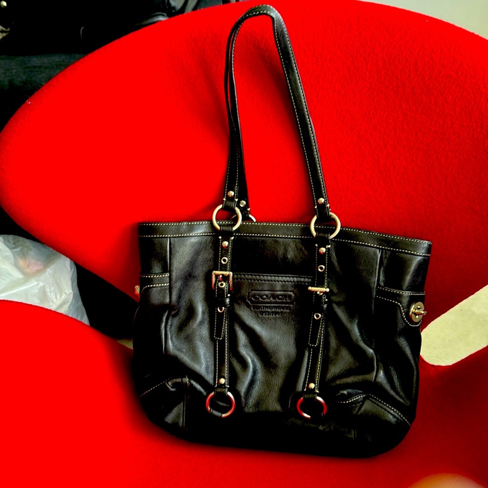 Coach bag 13 x 11 very good condition